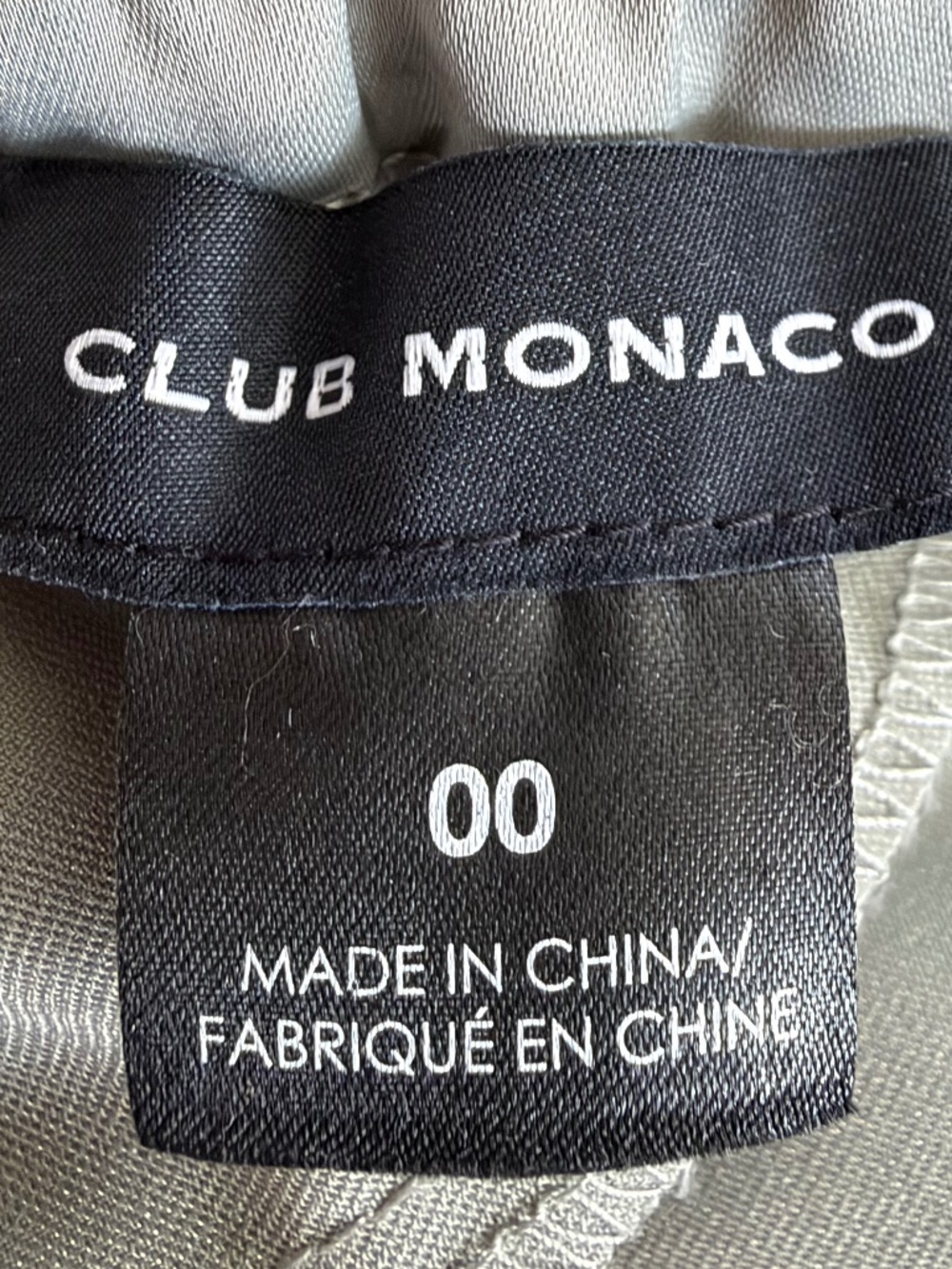 Club Monaco Sage Green Satin Wide Leg Belted Pants with Stretch Waist | Size 00 - Picture 6 of 14
